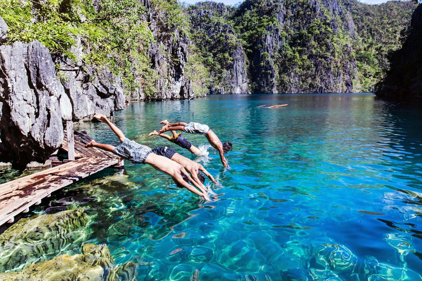 Coron boat trip Island Hopping Tour A